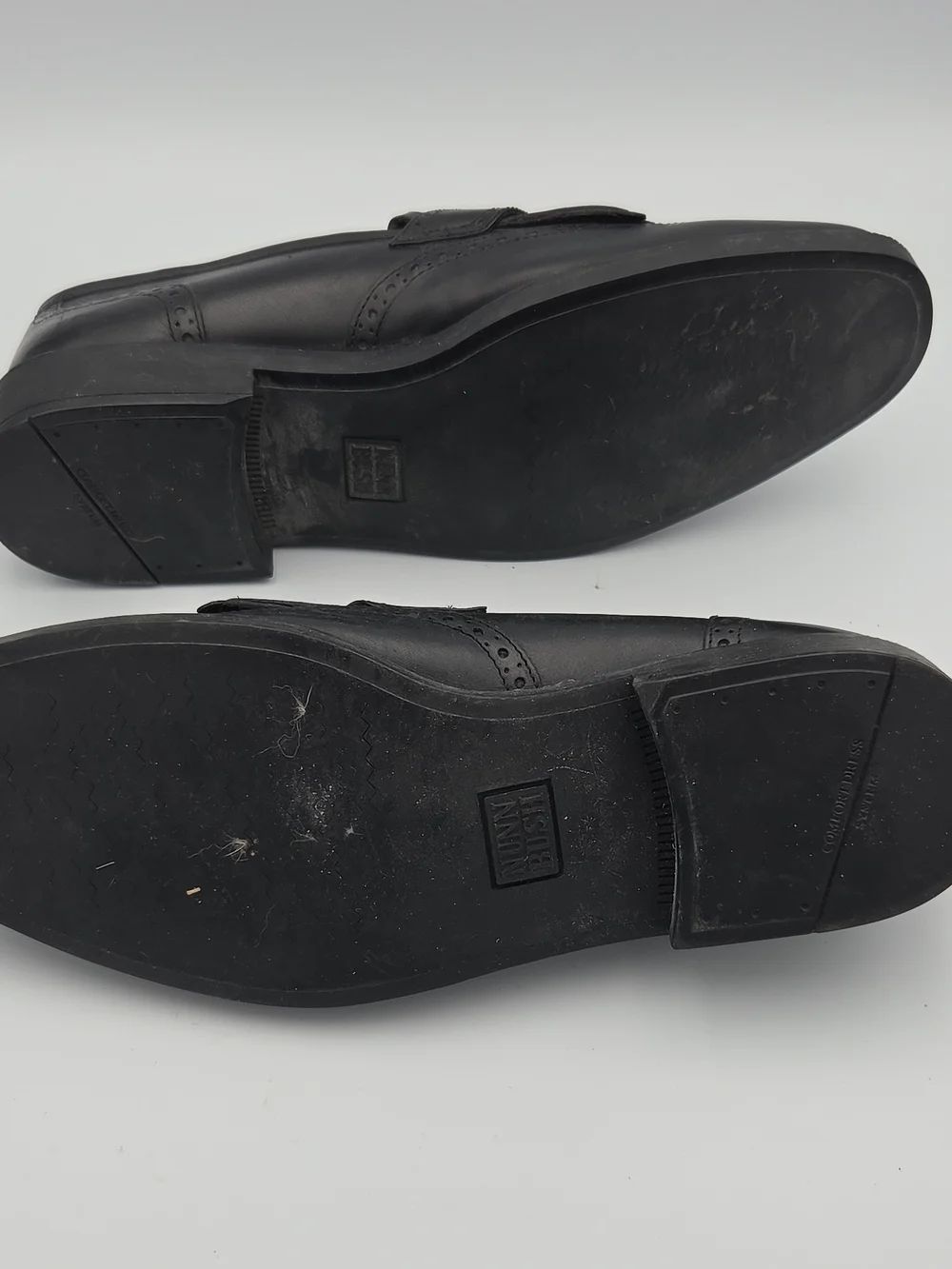 Nunn Bush Men’s Black Tassel Kiltie Loafers Size 12W